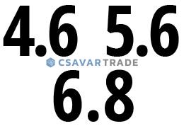 4.6, 5.6, 6.8 osztály