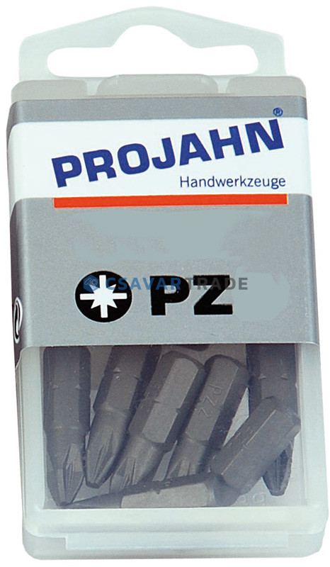 TOP-CLASS Bit Pozidriv (1készl=10 db), 1/4", PZ 4 / 25 mm