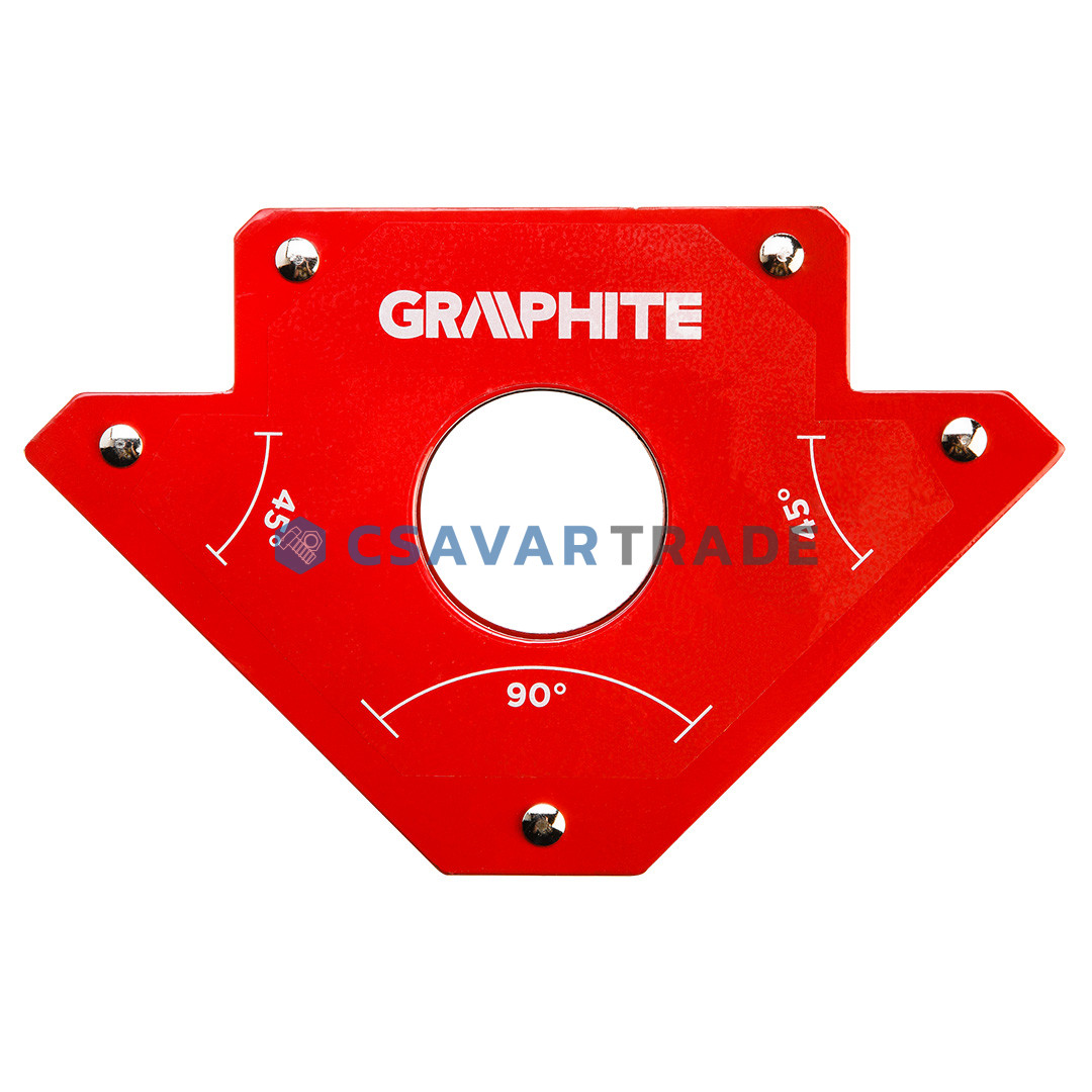 GRAPHITE - Hegesztőmágnes, 122x190x25mm