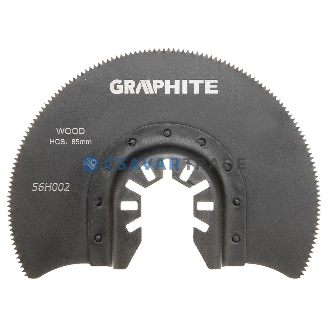 GRAPHITE - Fűrészlap multifunkciós gépekhez, fához, 85mm