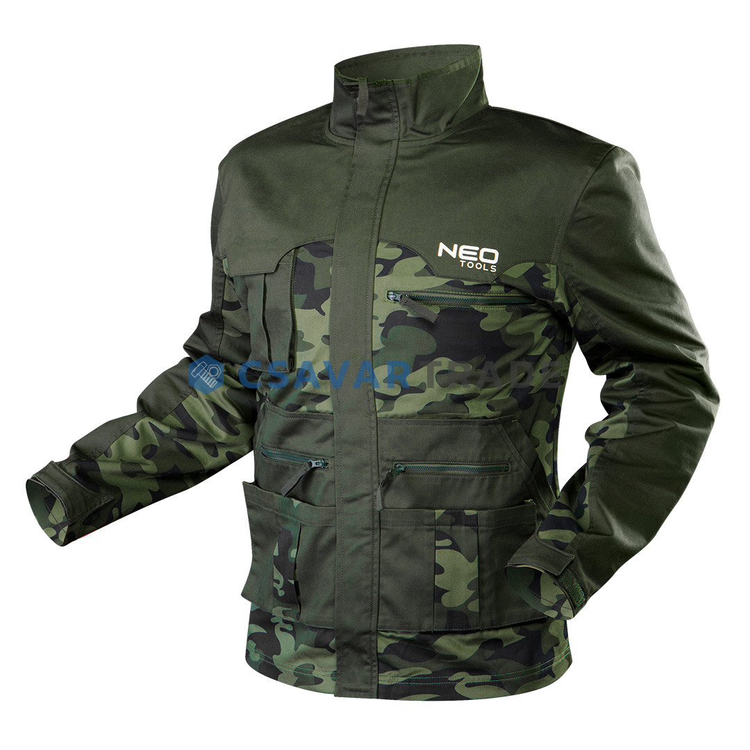 NEO - Férfi munkásdzseki, Camo line, L