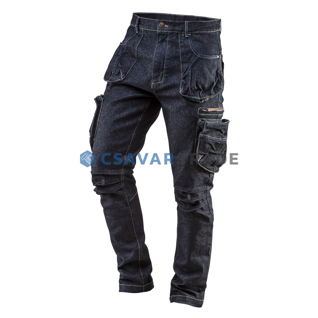 NEO - Férfi hosszú munkásnadrág, Denim line, L