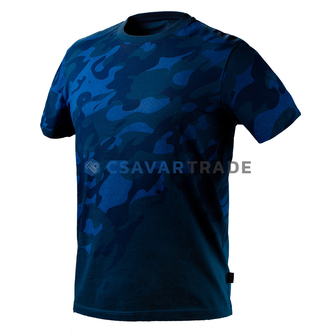 NEO - Férfi póló, Camo Navy line, M