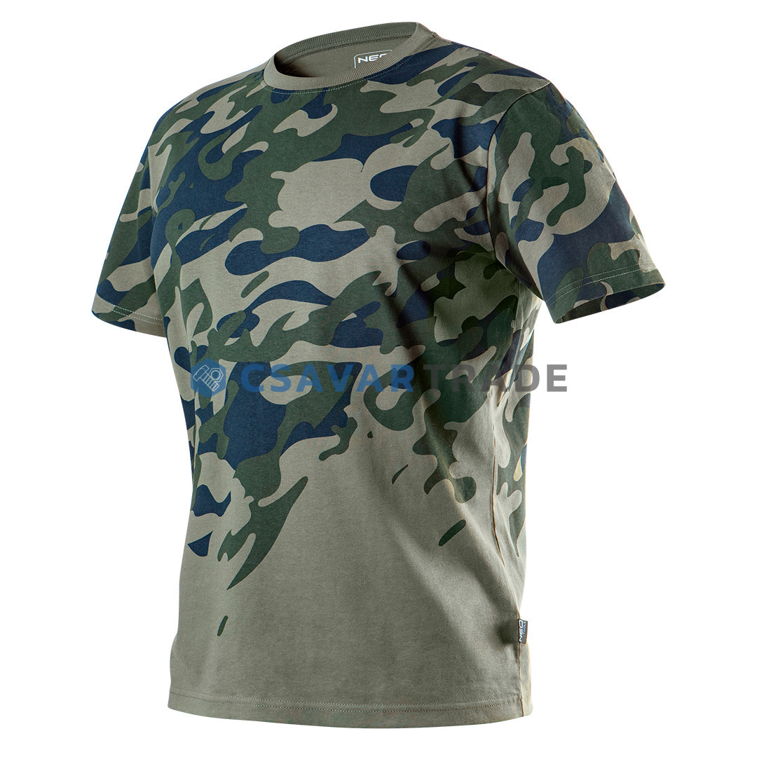 NEO - Unisex póló, környakú, Camo line, L